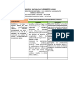 Matriz de Desagregacion de Artistica