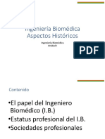 Ingeniería Biomédica Historia