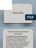 Genocidio