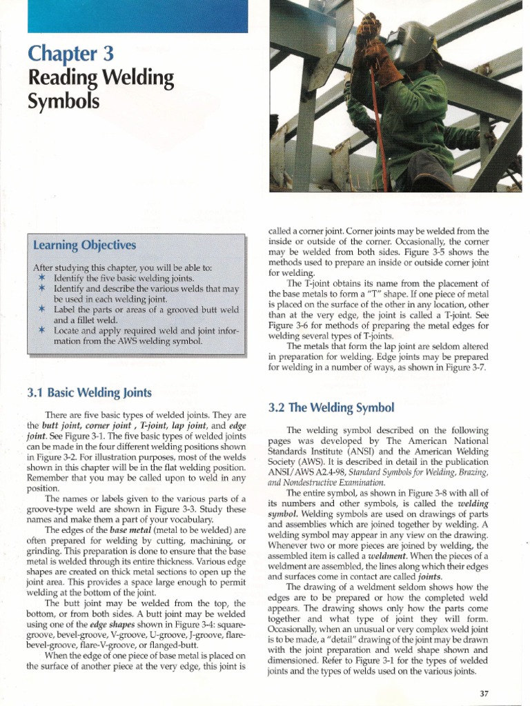 Welding Symbols | PDF
