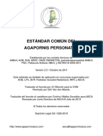 Agapornis Personatus Spanish AECA
