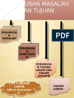 (CICI) Perumusan Masalah Dan Tujuan