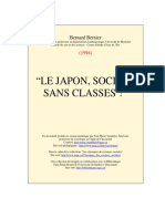 Japon Societe Sans Classe PDF