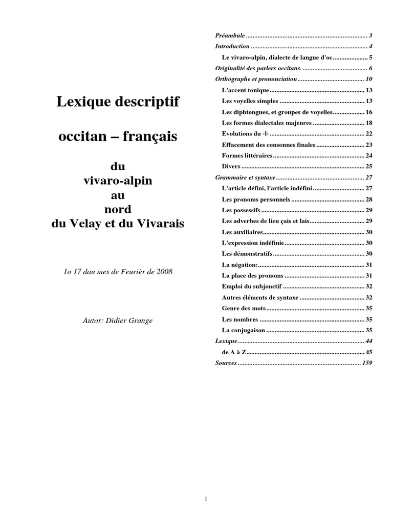 Lexique 2 Pdf Pdf Syllabe Accent Tonique