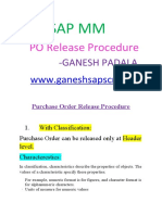03 - 08 - PO Release Procedure by Ganesh Padala