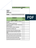 Evaluación experimento forma líquidos