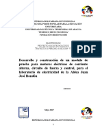 Proyecto. Modulo de Prueba para Motores Electricos