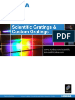 Scientific and OEM Diffraction Gratings Catalog 2017 PDF