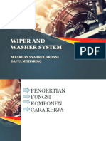 Wiper and Washer System 1