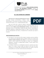 Demanda de Precario C-1901-2019 Del 2 de Linares