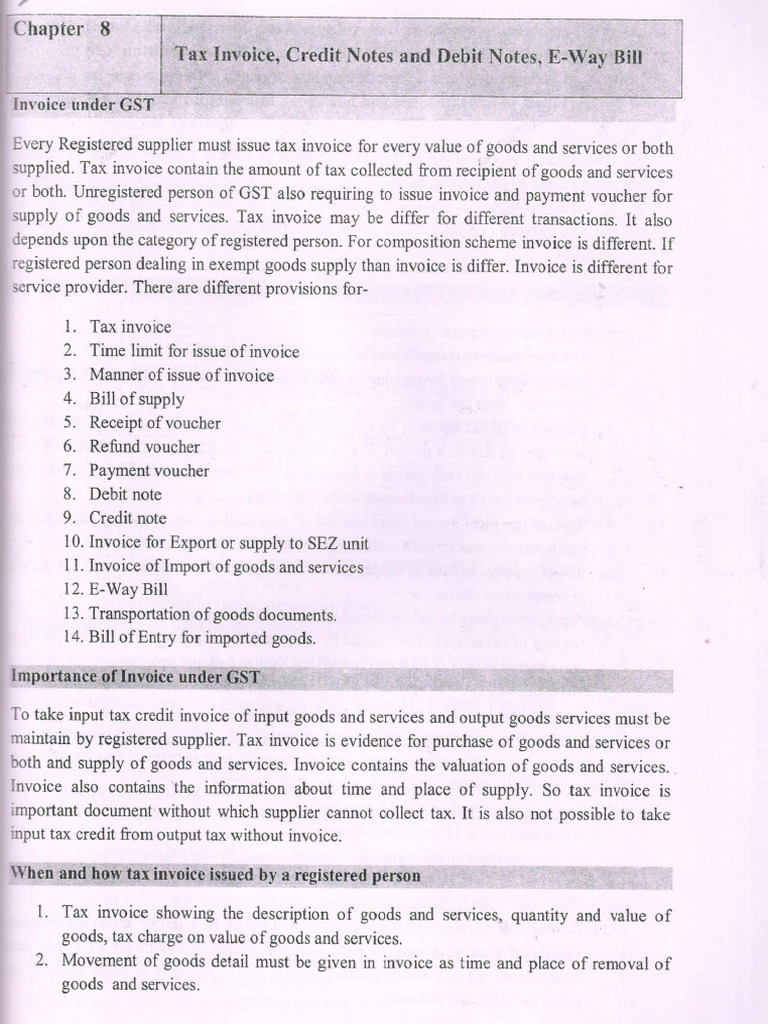 GST Notes 2020 | PDF