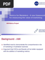 Marketing Metrics Ami