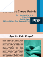 All About Crepe Fabric Alin
