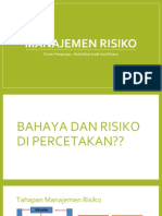 Manajemen Risiko Dan Identifikasi Bahaya - 2