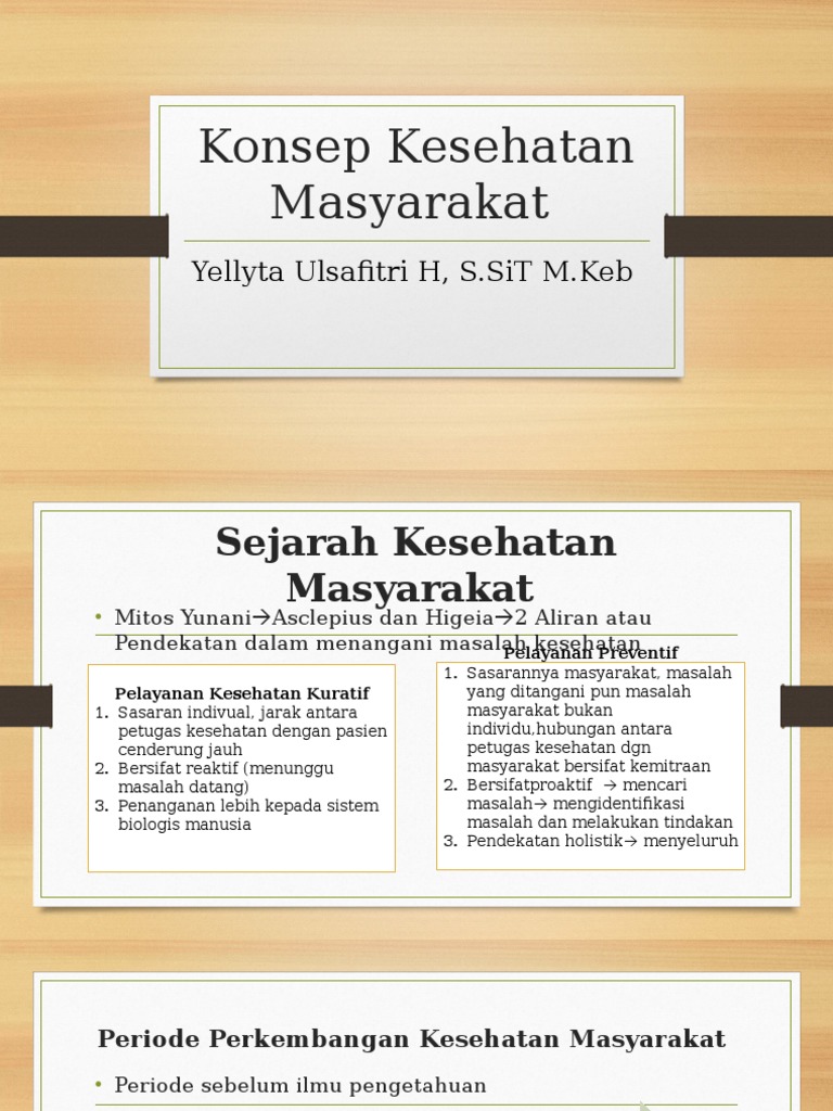 Proses Penerapan Kesehatan Masyarakat di Wilayah Tertentu