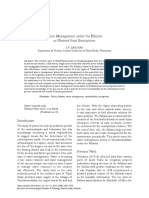 Water Management Unser The Pallavas PDF