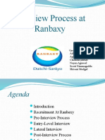 Interview Process at Ranbaxy