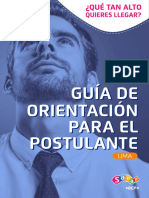 Guia de Orientacion Al Postulante - Lima PDF