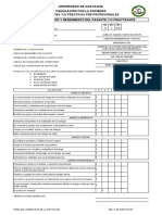 Ficha de Evaluacion y Rendimiento de La Institucion