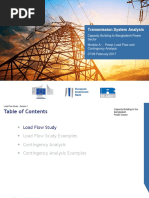 Module A - Load Flow and Contingency Analysis PDF