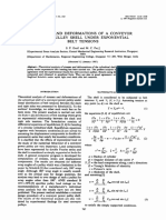 Stresses and Deformations of A Conveyor Power Pulley Shell Under Exponential Belt Tensions