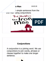 Conjunctions Lesson (Iron Man)