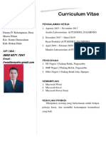 CV REGAR BARU Feb PDF