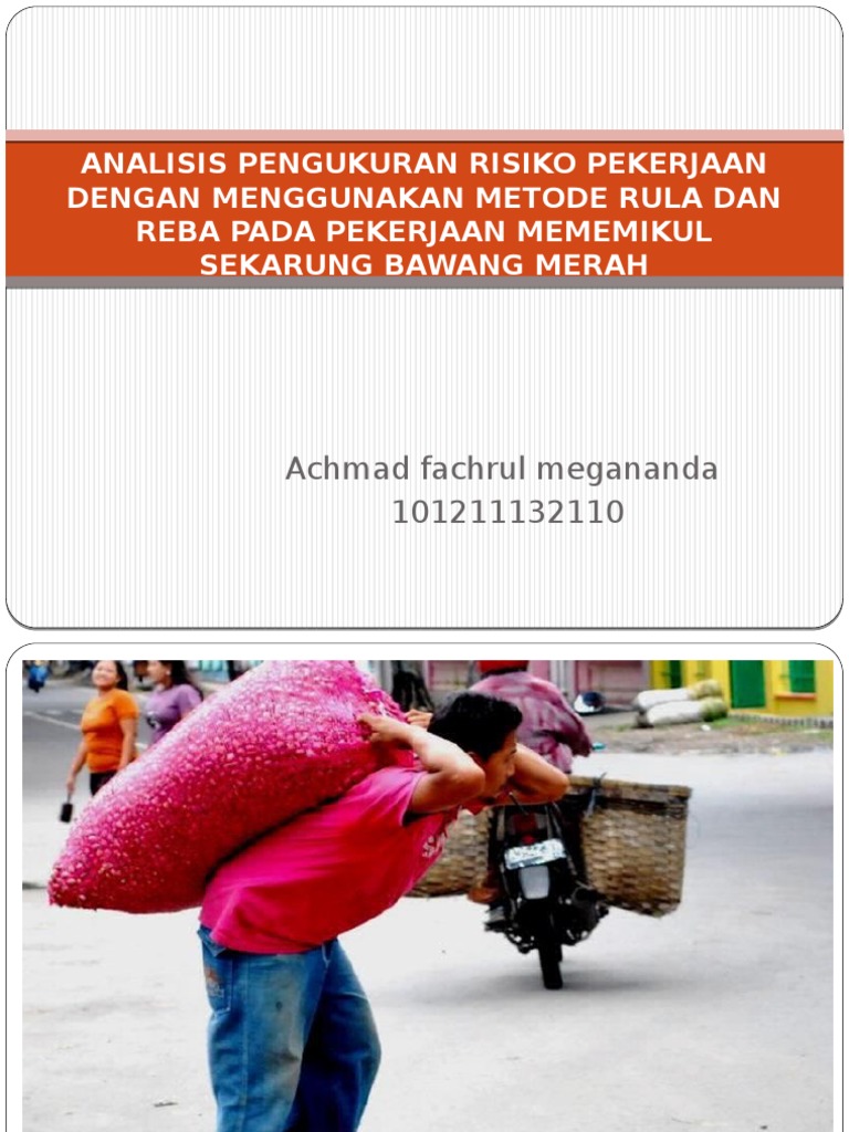 Analisis RULA dan REBA pada Pekerjaan | PDF