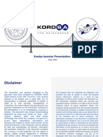 KordSA Investor 2019Q1