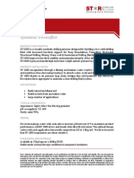 Polymer Data Sheet SP 1000