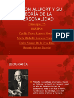 Gordon Allport y Su Teoria PDF