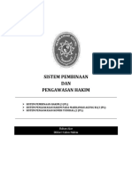 Bahan Ajar Sistem Pembinaan Dan Pengawasan Hakim - Final