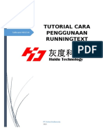 Tutorial Runningtext HD2016 (Indonesia)