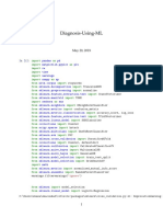 1.diagnosis Using ML