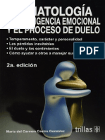 Castro González, Maria del Carmen - Tanatologia, la inteligencia emocional y el proceso de duelo