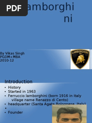Lamborghini