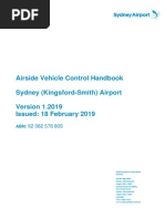 Airside Driving Control Handbook 2019 PDF