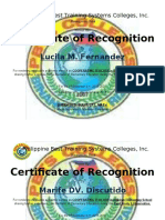 Certificate Tle