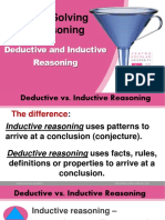 Deductive and Inductive Reasoning PDF