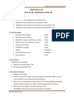 PERCOBAAN II - Modulator Demodulator AM PDF