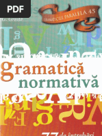 Gramatica Normativa. 77 de Intrebari. 77 de Raspunsuri - G. Gruita