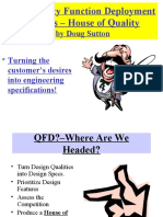 The QFD Process  