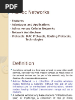 AdHoc Networks