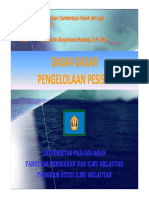 Dasar Dasar Pengelolaan Pesisir PDF