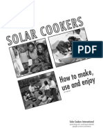 Solar Cook Kit Plans