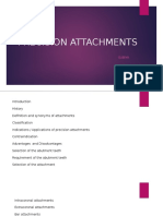 Precision Attachments in Prosthodontics