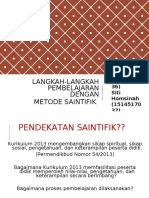 Pendekatan Saintifik