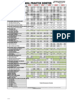 Jadwal Praktek Dokter Per 7 Juli 2017 PDF