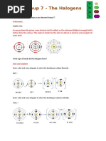 Group 7 The Halogens KLASS Answers