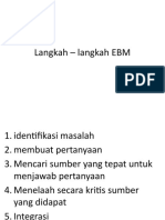 Langkah - Langkah EBM